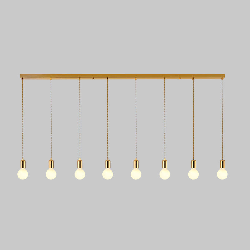 Bare Breb Hanging Light Industrial Metal Commercial Pendant Lighting for Clothing Shop