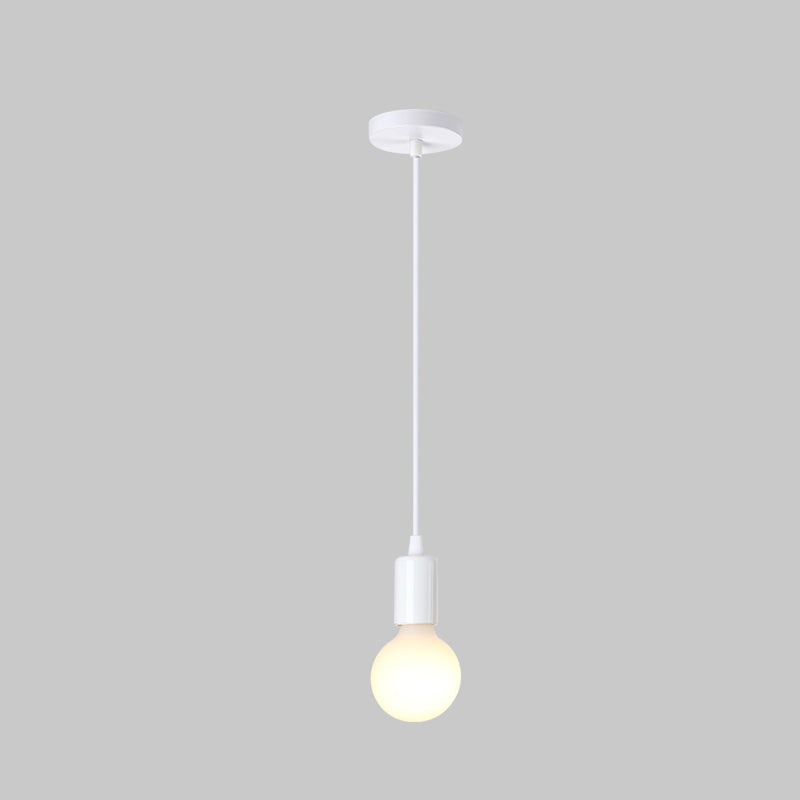 Bare Breb Hanging Light Industrial Metal Commercial Pendant Lighting for Clothing Shop