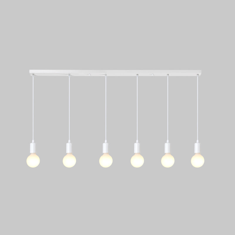 Bare Breb Hanging Light Industrial Metal Commercial Pendant Lighting for Clothing Shop