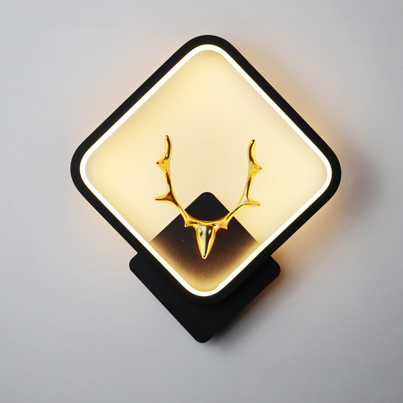 Nordic Metal Mur Light Geométric LED Murce Murce pour la chambre du salon