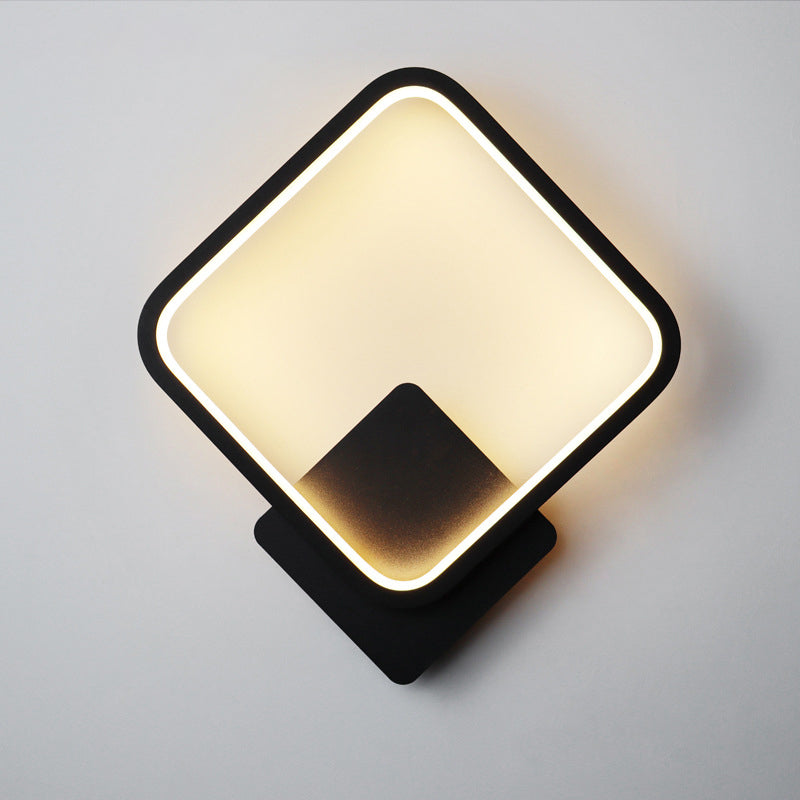 Nordic Metal Mur Light Geométric LED Murce Murce pour la chambre du salon