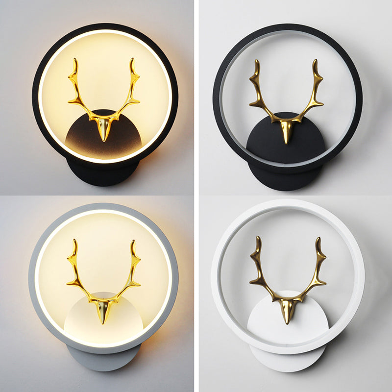 Nordic Metal Mur Light Geométric LED Murce Murce pour la chambre du salon