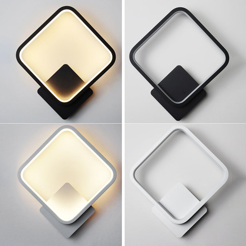 Nordic Metal Mur Light Geométric LED Murce Murce pour la chambre du salon