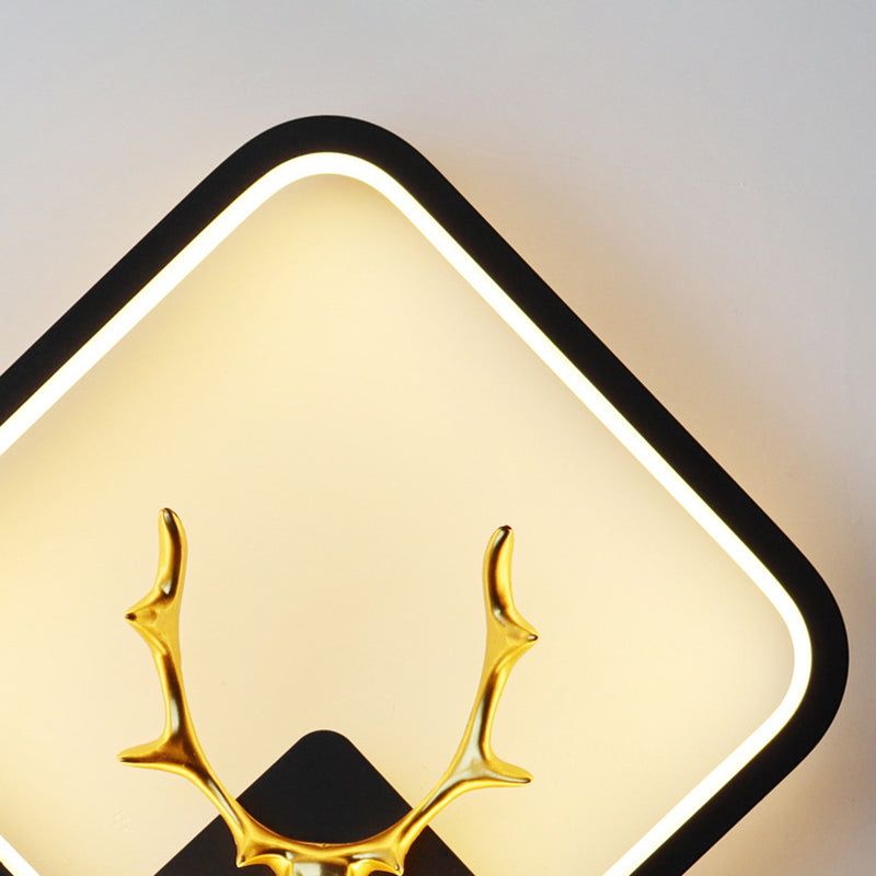 Nordic Metal Mur Light Geométric LED Murce Murce pour la chambre du salon