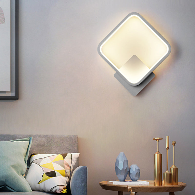 Nordic Metal Mur Light Geométric LED Murce Murce pour la chambre du salon