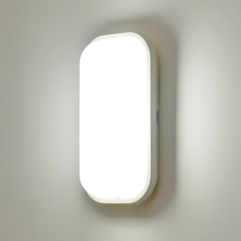 Moderner Stil weiße Wandlicht geometrische Form LED Wandleuchten für Wohnzimmer