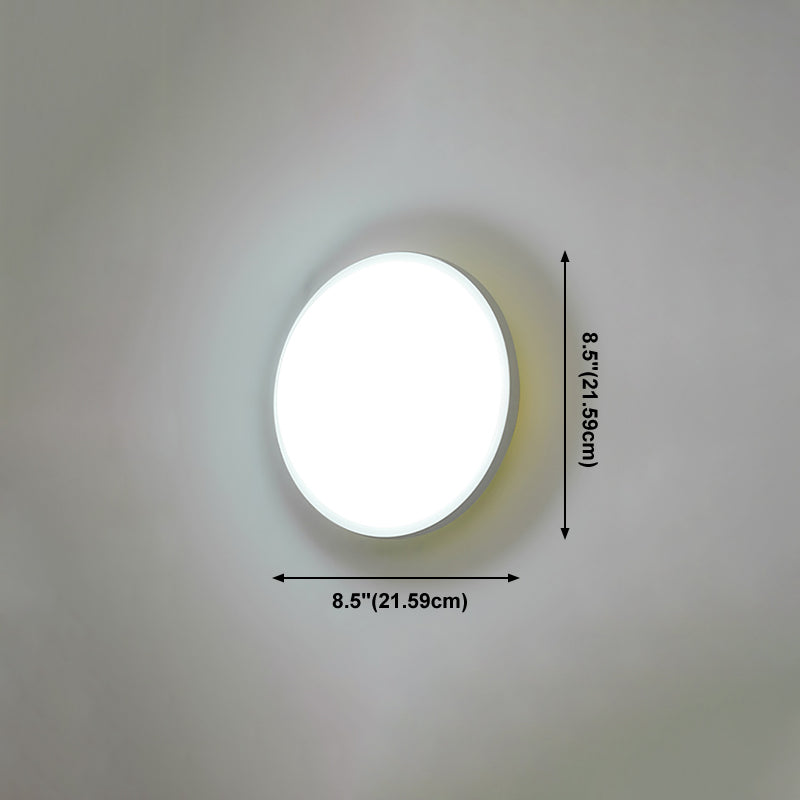 Moderner Stil weiße Wandlicht geometrische Form LED Wandleuchten für Wohnzimmer