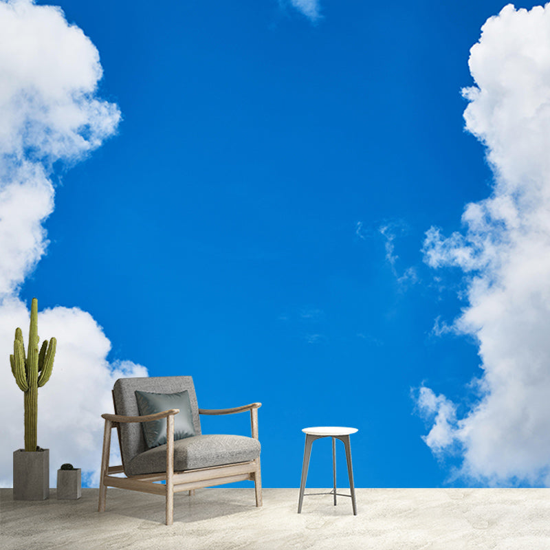 Customized Sky Wall Mural Photography Sleeping Room Wall Mural