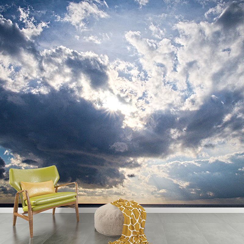 Sky Mural Mildew Resistant Contemporary Photography Sleeping Room Wall Mural