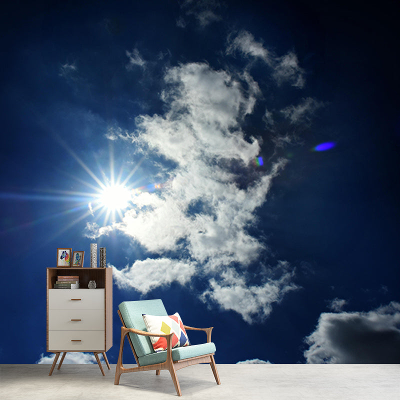 Sky Mural Mildew Resistant Contemporary Photography Sleeping Room Wall Mural