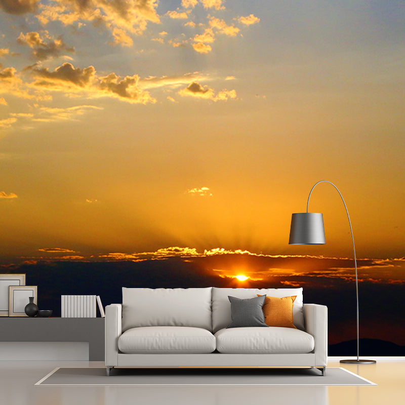 Environment Friendly Sky Mural Contemporary Photography Sitting Room Wall Mural