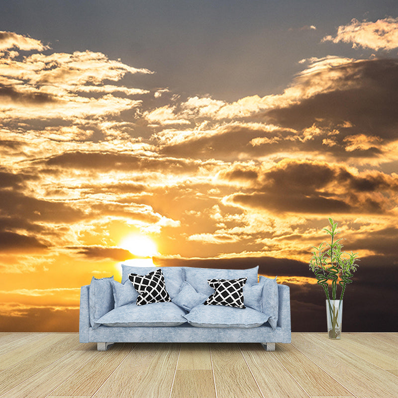 Sky Mural Cloud Mildew Resistant Contemporary Photography Room Wall Mural