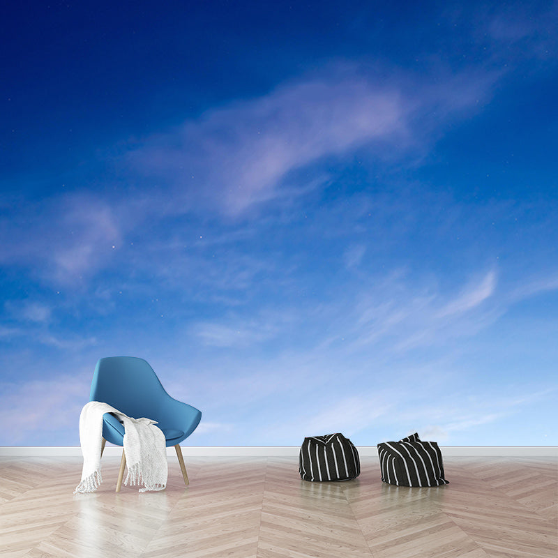 Sky Mural Cloud Mildew Resistant Contemporary Photography Room Wall Mural