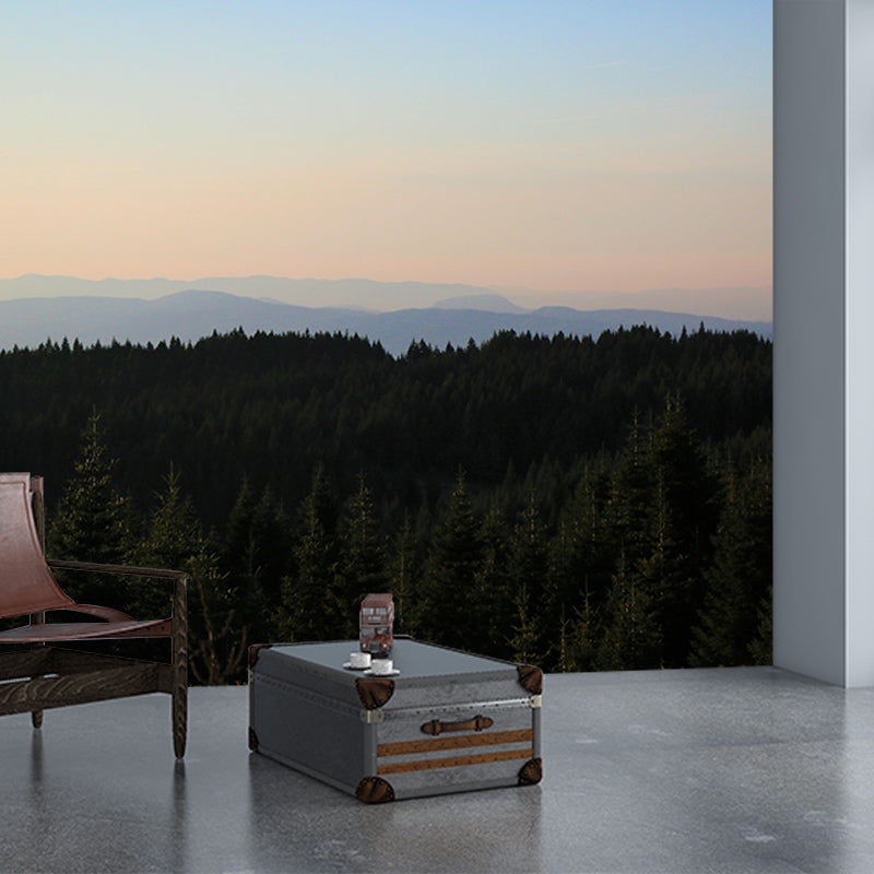 Forest Mural Customized Contemporary Photography Bedroom Wall Mural