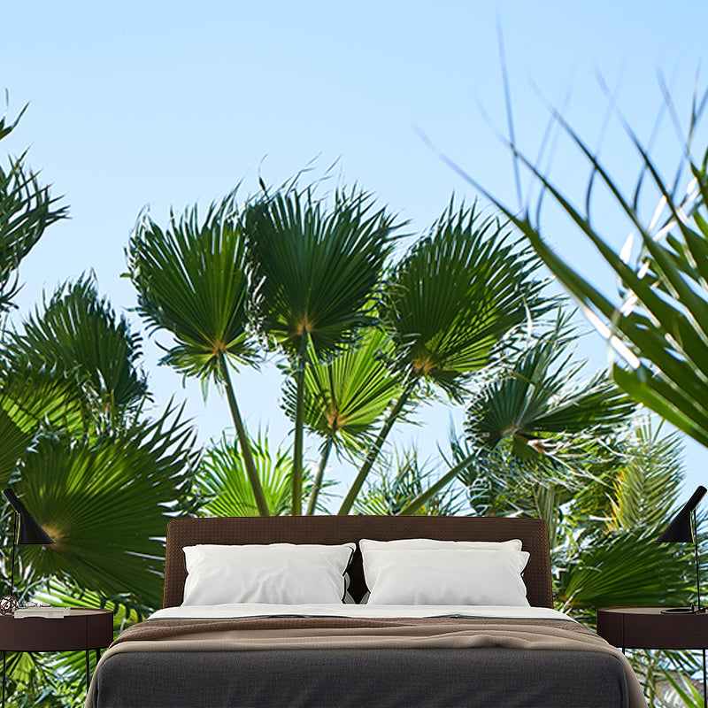 Wall Art Mildew Resistant Palm Tree Mural Tropical Photography Living Room