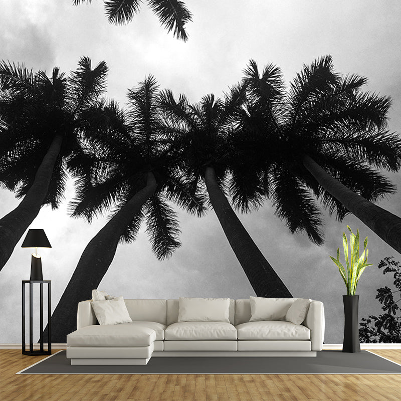 Waterproof Palm Tree Mural Tropical Photography Dining Room Wall Mural