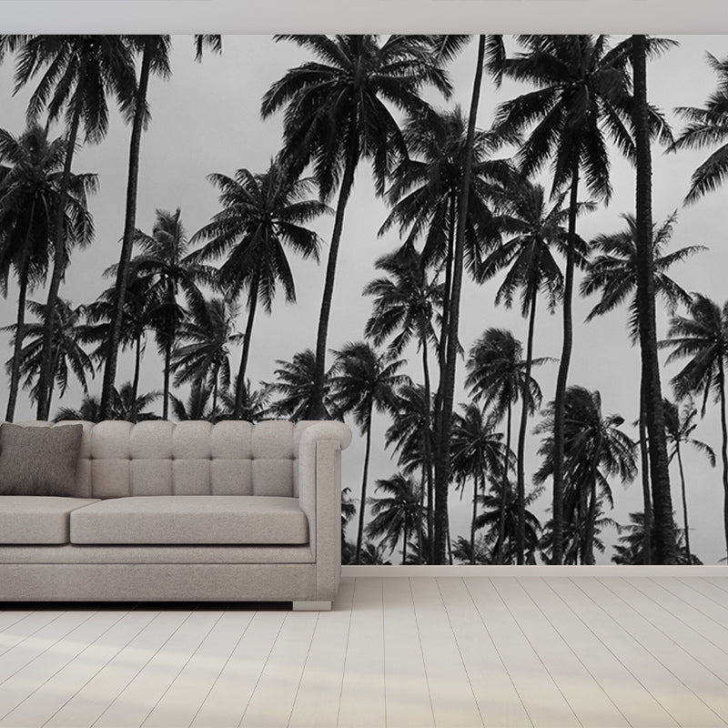 Waterproof Palm Tree Mural Tropical Photography Dining Room Wall Mural