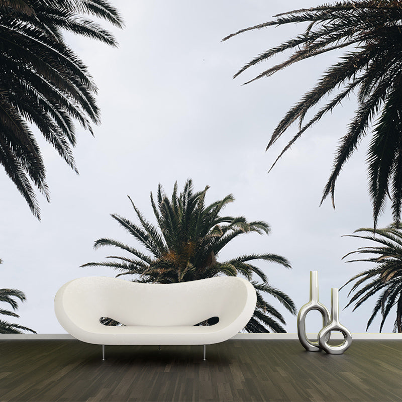 Palm Tree Mildew Resistant Mural Tropical Photography Room Wall Mural