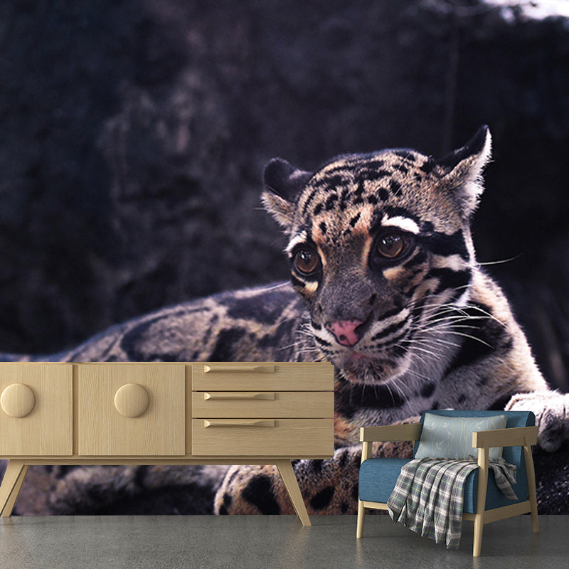 Customized Wild Animal Mural Contemporary Living Room Wall Mural