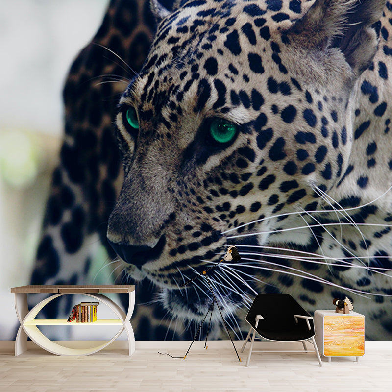 Environment Friendly Wild Animal Mural Contemporary Photography Sitting Room Wall Mural