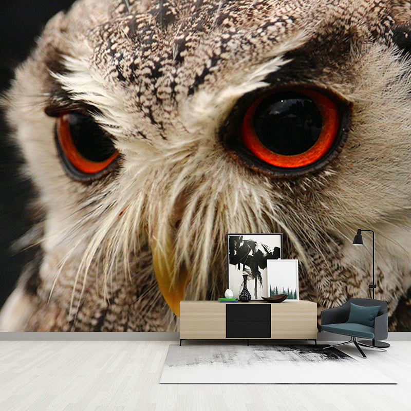 Environment Friendly Wild Animal Mural Contemporary Photography Sitting Room Wall Mural