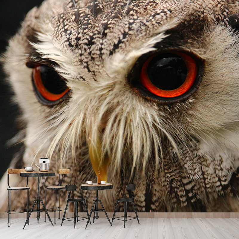 Environment Friendly Wild Animal Mural Contemporary Photography Sitting Room Wall Mural