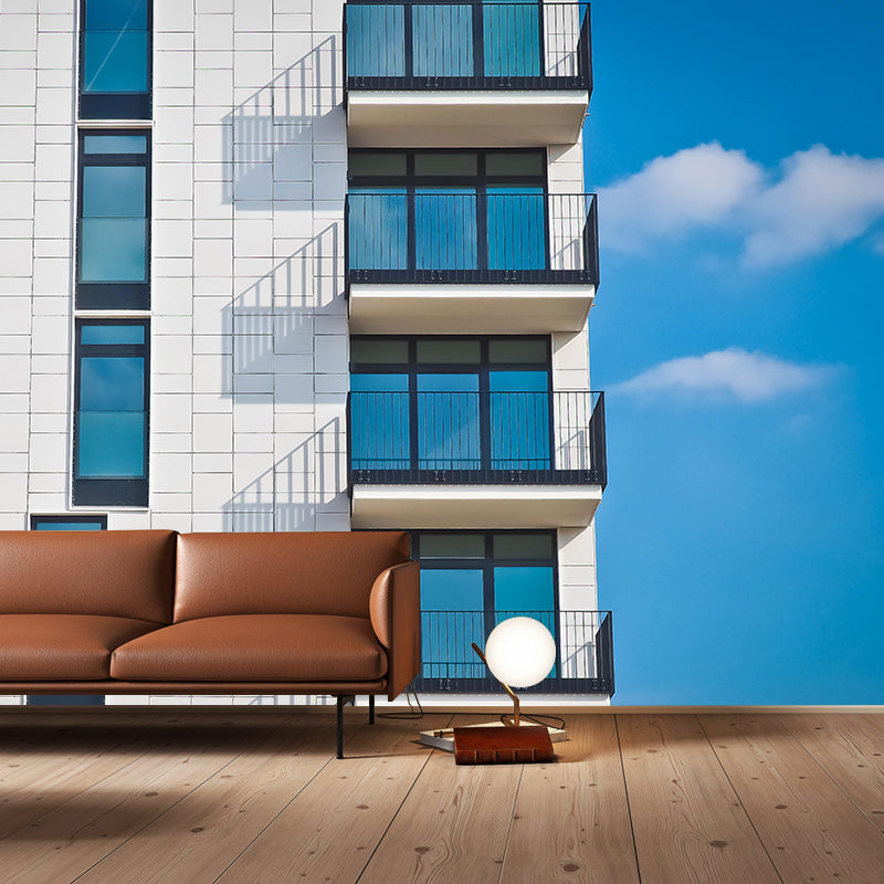Architecture Mural Customized Eco-friendly Wallpaper for Living Room