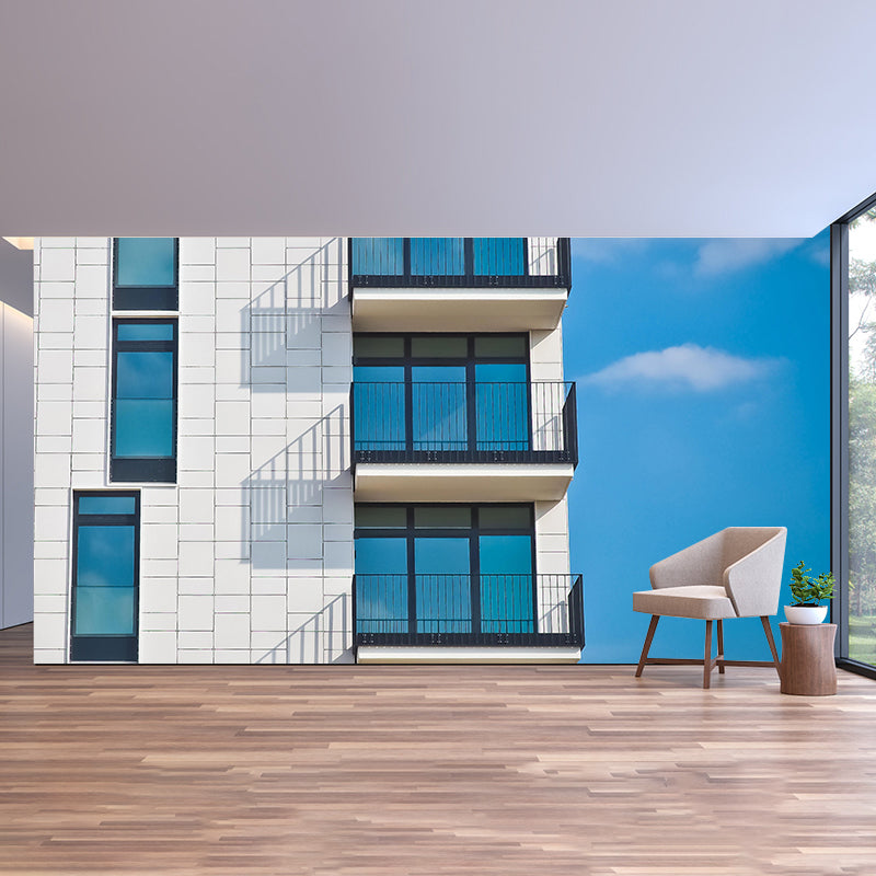 Architecture Mural Customized Eco-friendly Wallpaper for Living Room