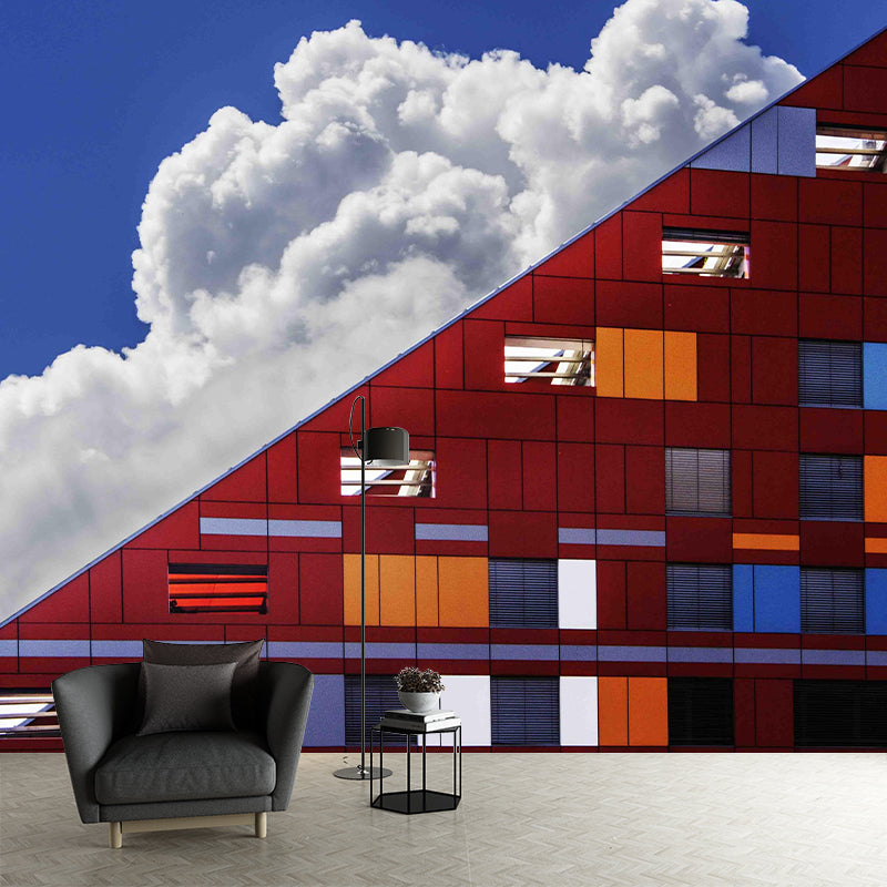 Wall Mural Horizontal Photography Architecture Mural Eco-friendly Wallpaper for Room