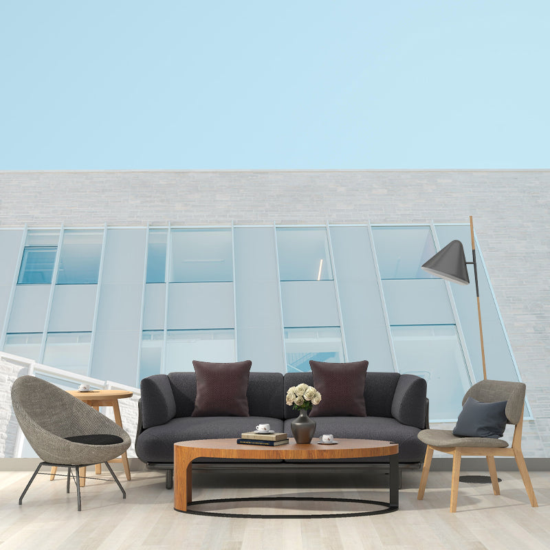 Mural Horizontal Photography Architecture Mural Eco-friendly Wallpaper for Home