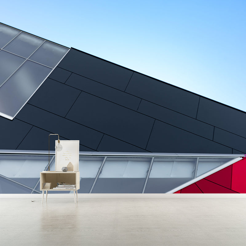 Vivid Scene Environmental Architecture Mural Eco-friendly Wallpaper for Home Decor