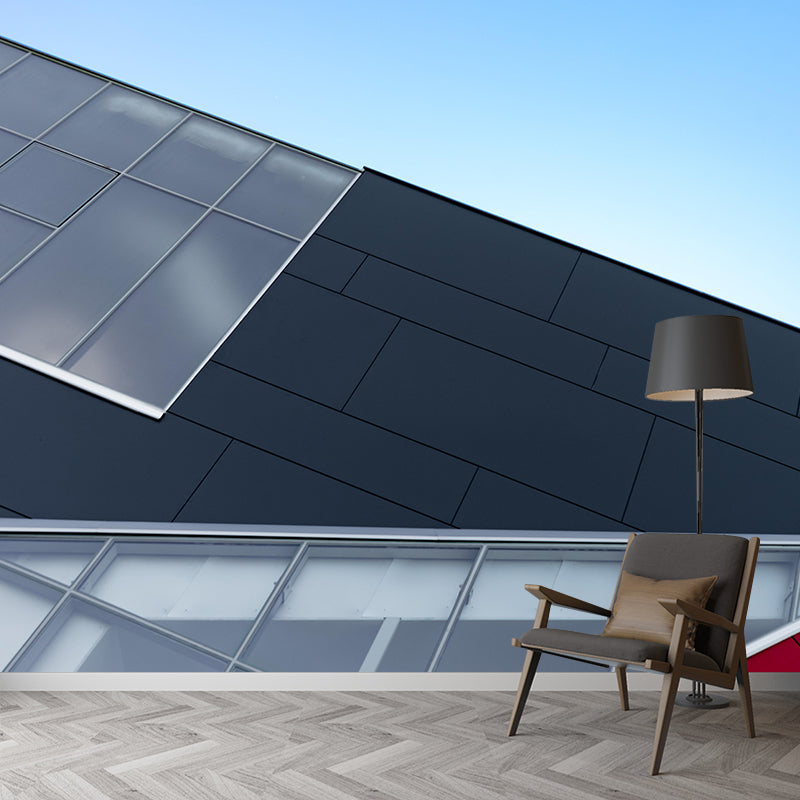 Vivid Scene Environmental Architecture Mural Eco-friendly Wallpaper for Home Decor