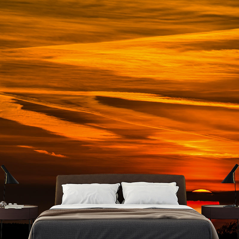 Mural Horizontal Photography Sky Landscapes Mural Eco-friendly Wallpaper for Wall Decor