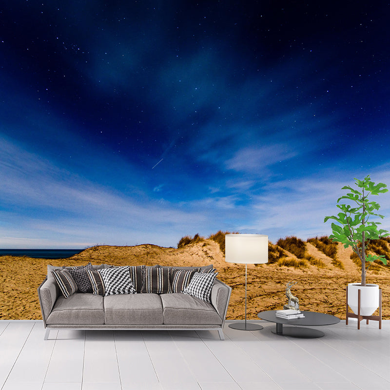 Sky Cloud Horizontal Photography Landscapes Mural Eco-friendly Wallpaper for Home Decor