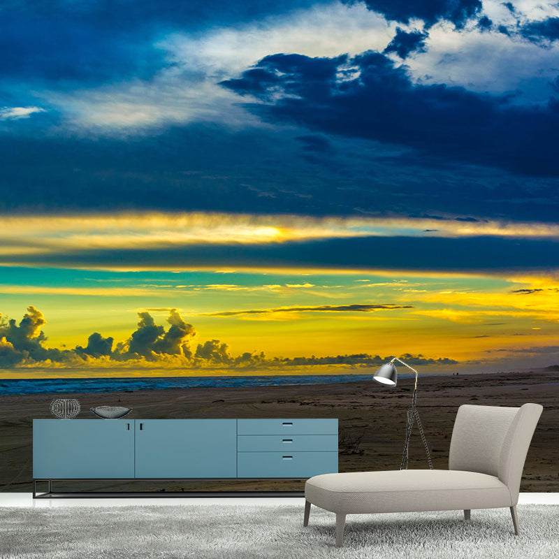 Sky Cloud Horizontal Photography Landscapes Mural Eco-friendly Wallpaper for Home Decor