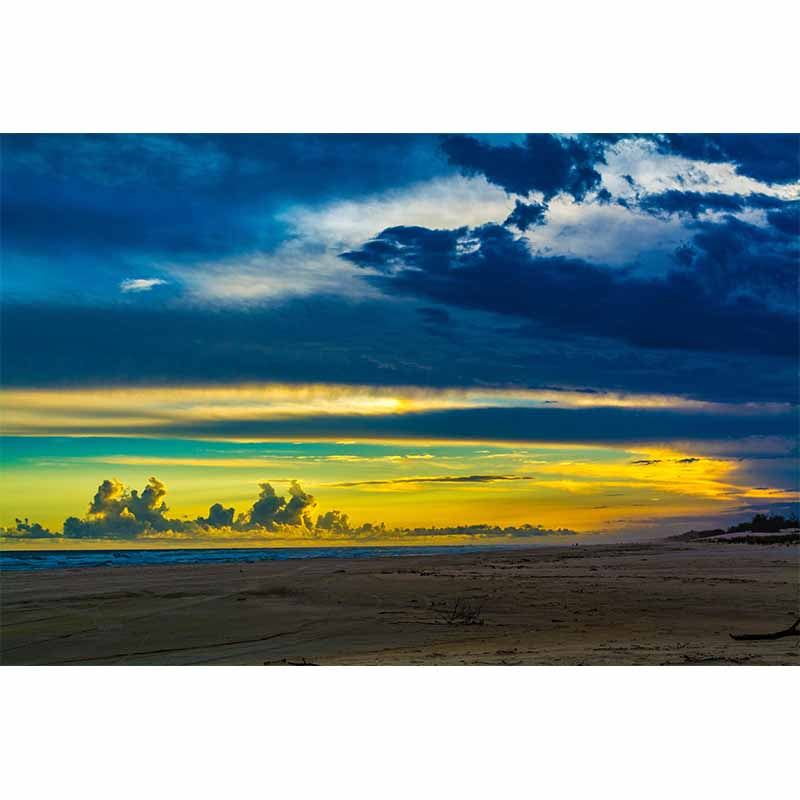 Sky Cloud Horizontal Photography Landscapes Mural Eco-friendly Wallpaper for Home Decor