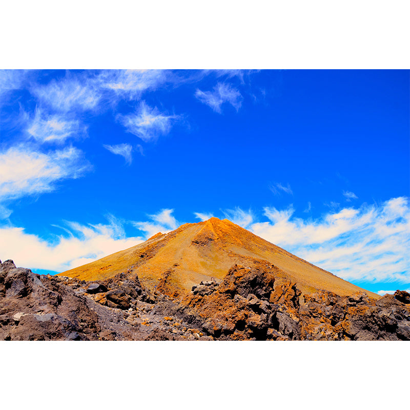 Cloud Wallpaper Horizontal Photography Mountain Landscapes Eco-friendly Mural for Bedroom