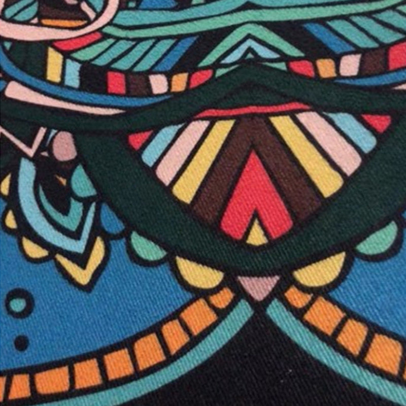 Rose Red Moroccan Carpet Polyester Graphic Carpet Stain Resistant Carpet for Drawing Room