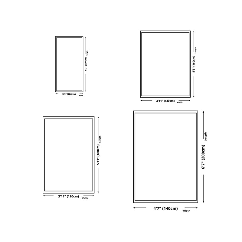 Brown Animal Skin Rug Polyester Casual Rug Washable Rug for Living Room