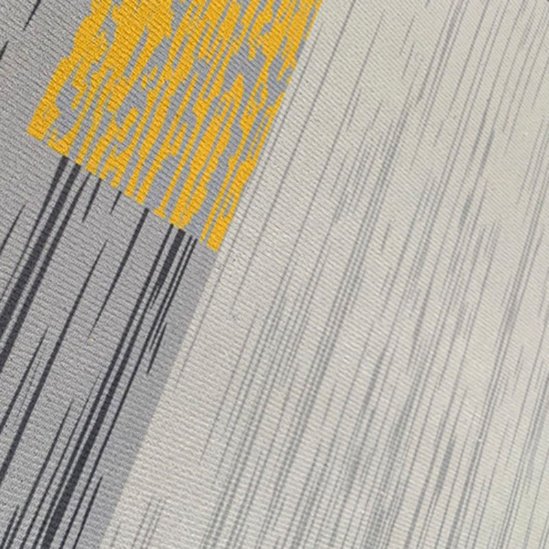 Wine Red Pattern Carpet Polyester Vintage Carpet Stain Resistant Carpet for Living Room