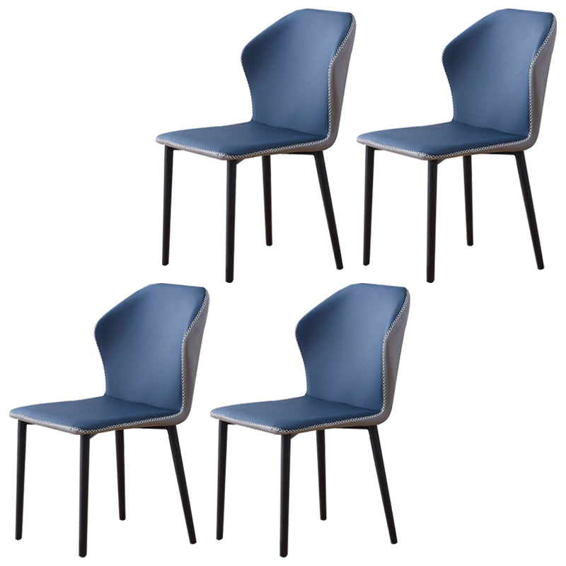 Silla auxiliar contemporánea Sillas con respaldo de metal para interiores y exteriores