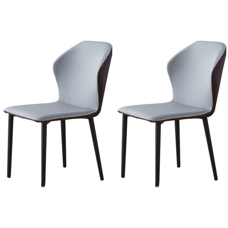 Silla auxiliar contemporánea Sillas con respaldo de metal para interiores y exteriores