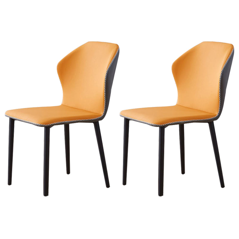 Silla auxiliar contemporánea Sillas con respaldo de metal para interiores y exteriores