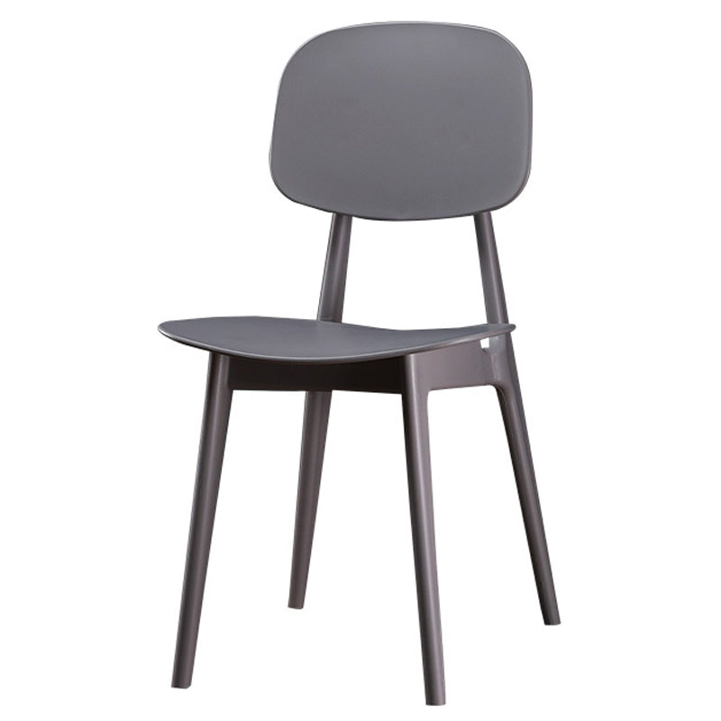 Sedia da pranzo moderna per interno-esterno.