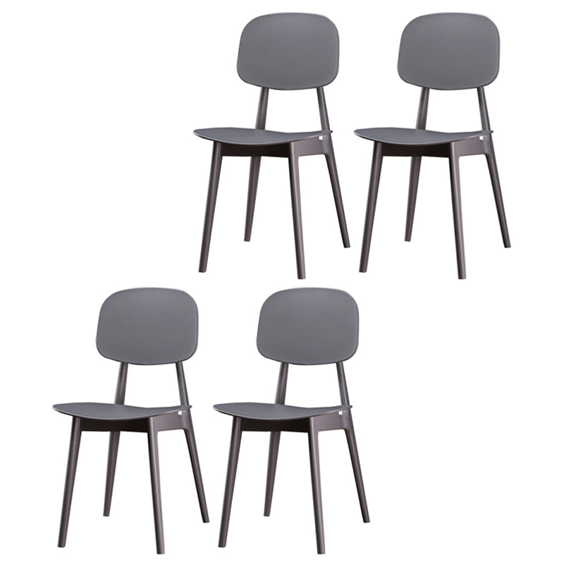 Sedia da pranzo moderna per interno-esterno.