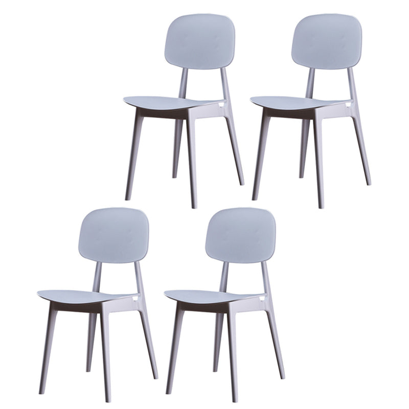 Sedia da pranzo moderna per interno-esterno.