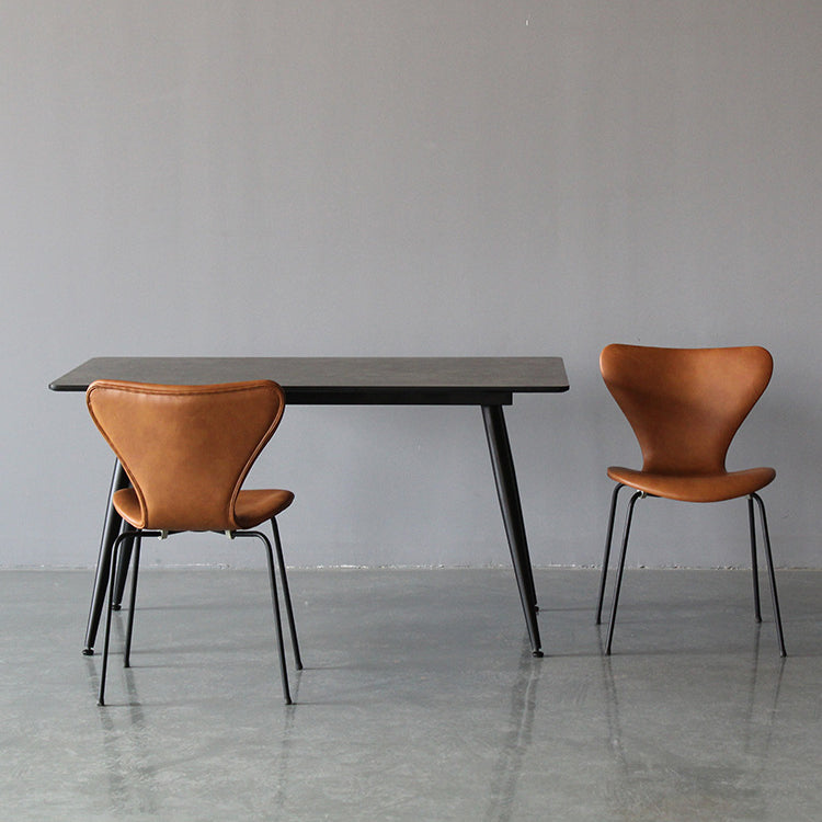 Silla lateral de terciopelo escandinavo para restaurante, silla de comedor con respaldo lateral y acabado mate