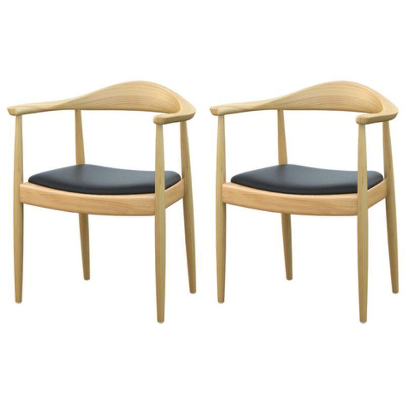 Modern 1/2/4/5/6/7 Pieces Dining Set Rectangle Dining Table Set with Wood Chairs