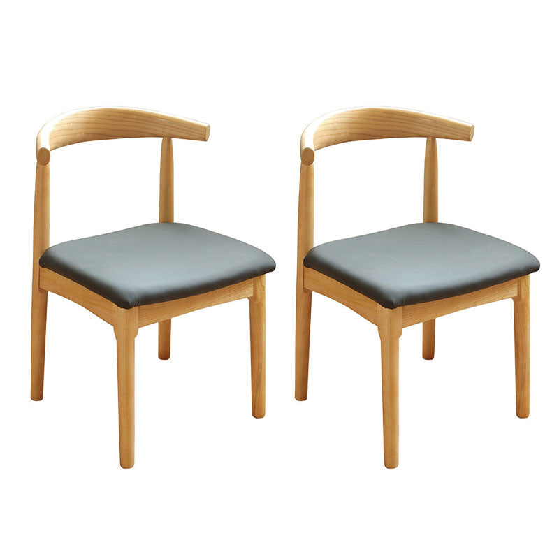 1/2/3/4/5/7 Pcs Modern Dining Set with Rectangle Table and Wooden Chairs Dinette Set