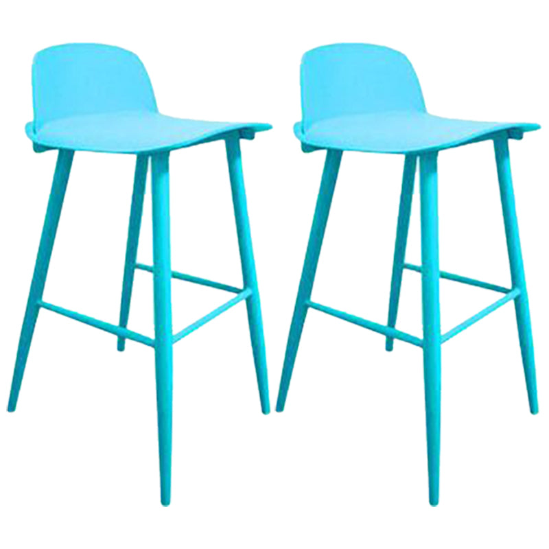 Taburete de bar de estilo escandinavo con asiento cuadrado para barra de cocina